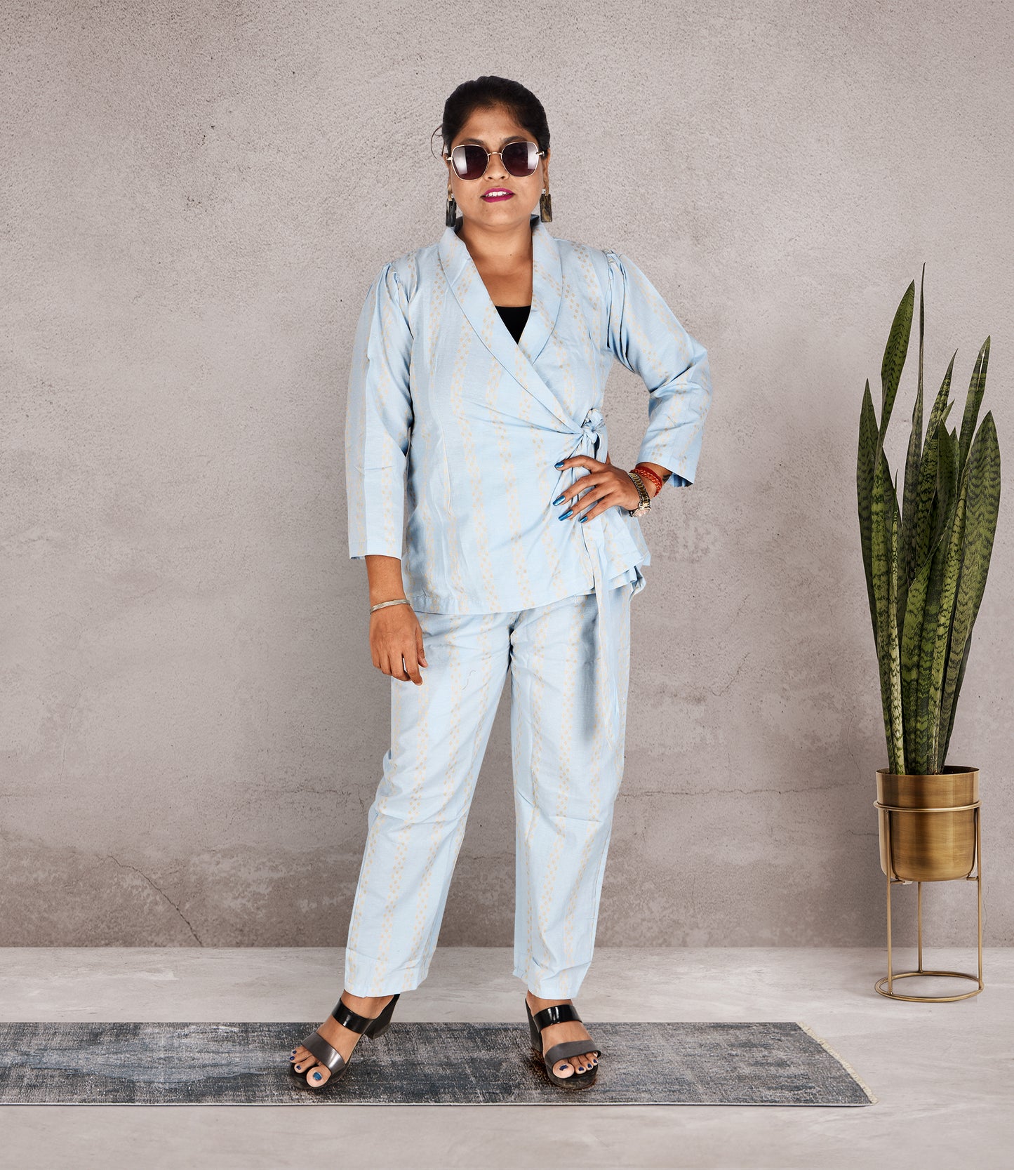 Blue Co-ord Set (2-piece set)