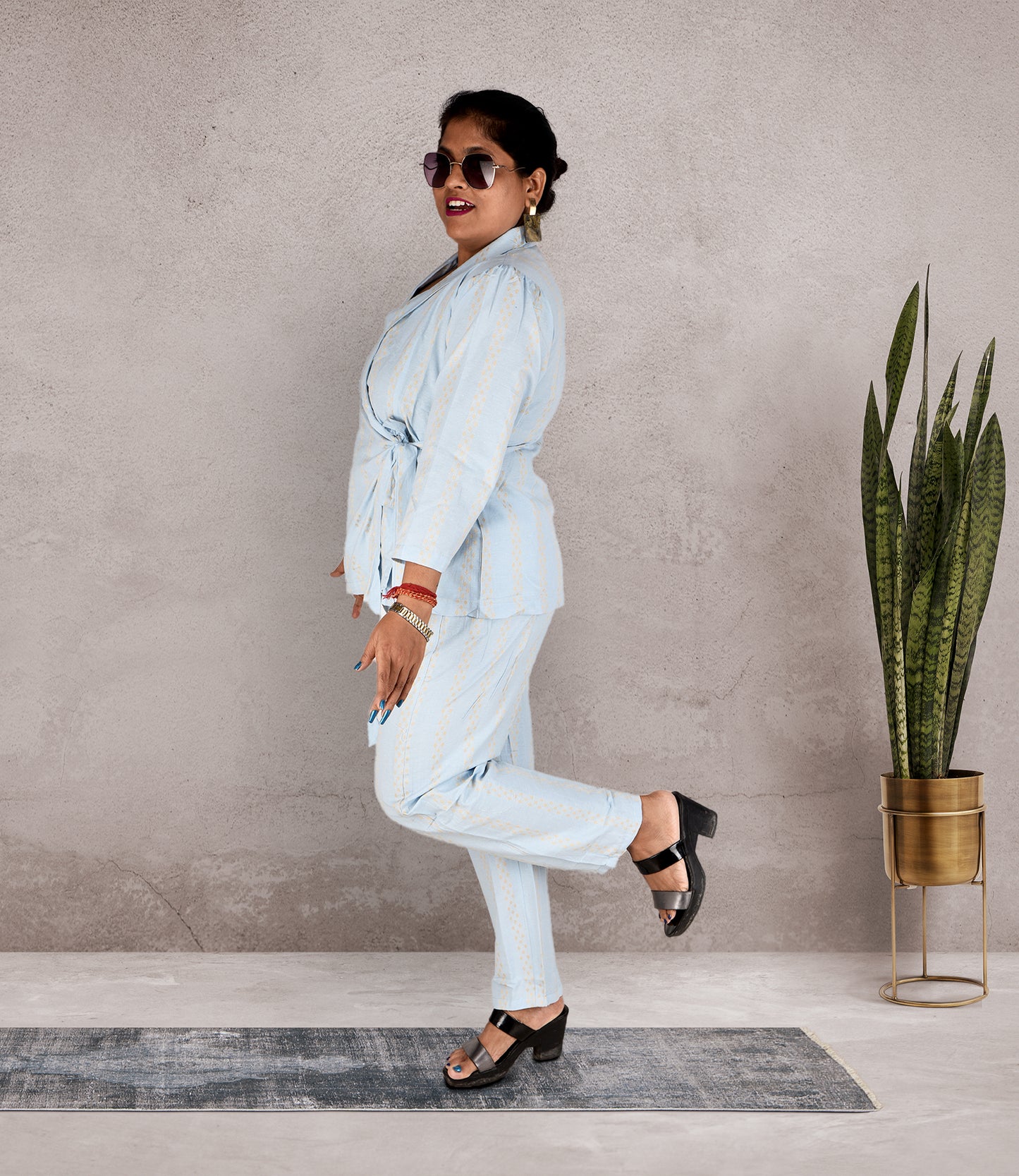 Blue Co-ord Set (2-piece set)