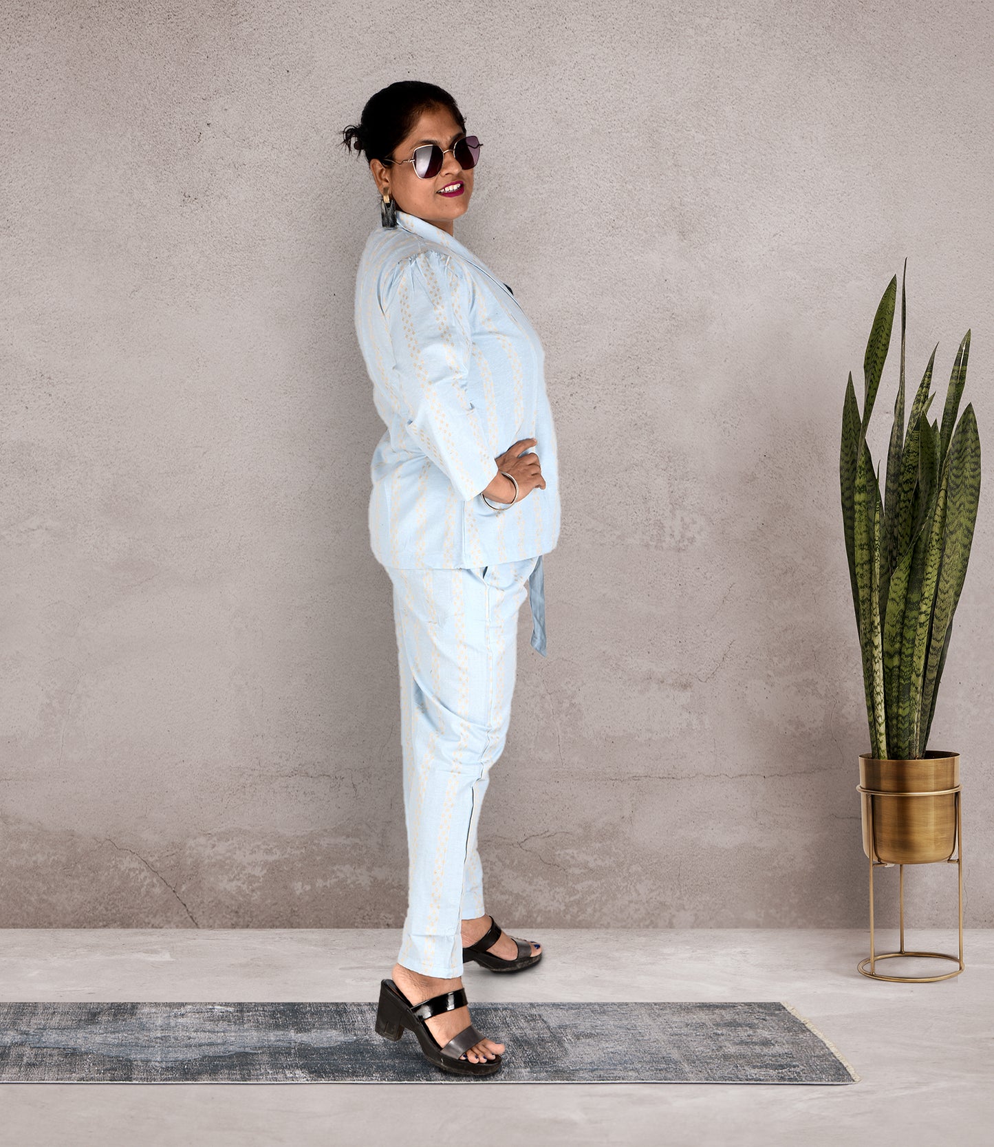 Blue Co-ord Set (2-piece set)